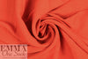 CA designer persimmon rayon/linen textured woven 1.5 yds