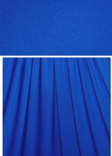 royal blue 11 oz. rayon jersey 4-way 1.5 yds
