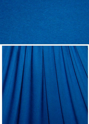 royal blue 11 oz. rayon jersey 4-way 1 yard