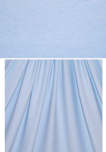 lt. peri blue 11 oz. rayon jersey 4-way 1.375 yds