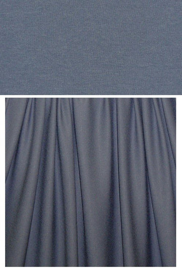 slate blue 11 oz. rayon jersey 4-way 1.33 yds