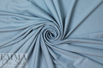 smokey blue 11 oz. rayon jersey 4-way 1.3 yds