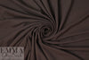 dk. chocolate 11 oz. rayon jersey 4-way 1 yard