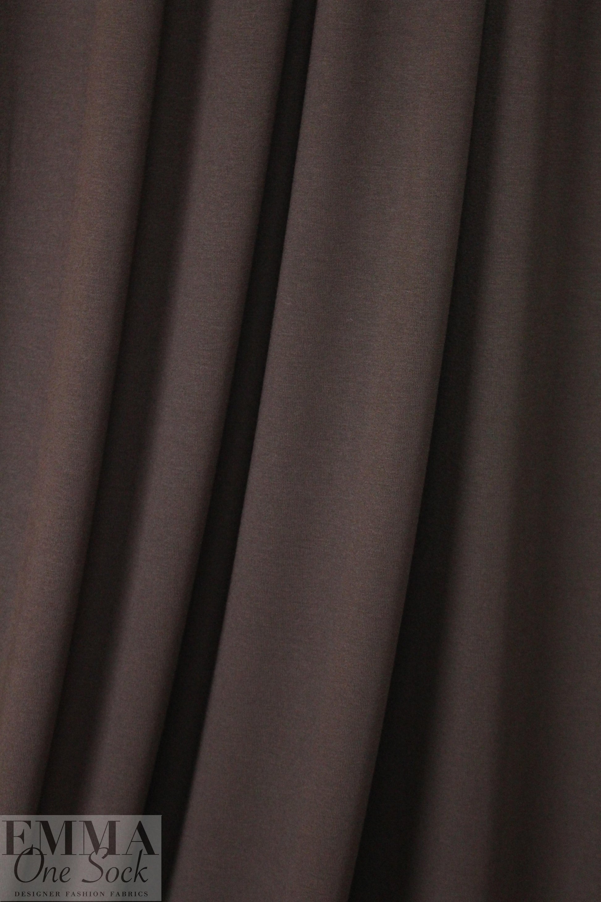 dk. chocolate 11 oz. rayon jersey 4-way 1 yard