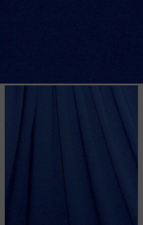 dark navy 11 oz. rayon jersey 4-way 1.5 yds