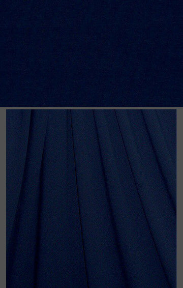 dark navy 11 oz. rayon jersey 4-way 1.5 yds