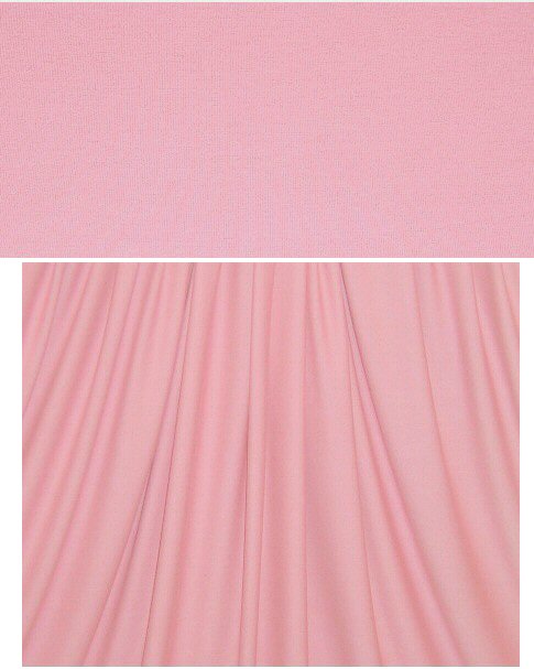 mauvey pink 14 oz. rayon jersey 4-way