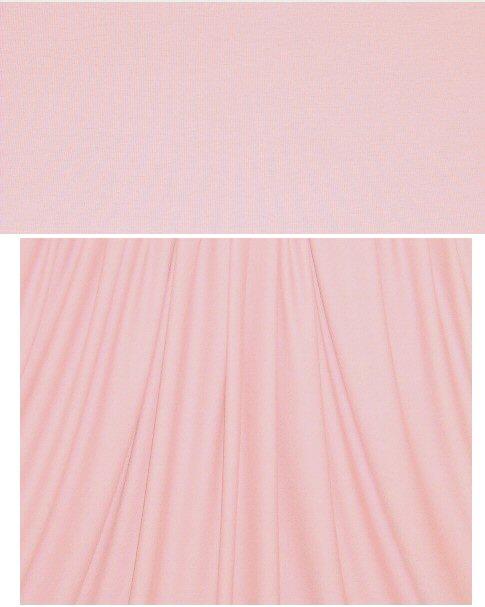 pink blush 14 oz. rayon jersey 4-way