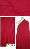persian red 11 oz. rayon jersey 4-way .875 yds