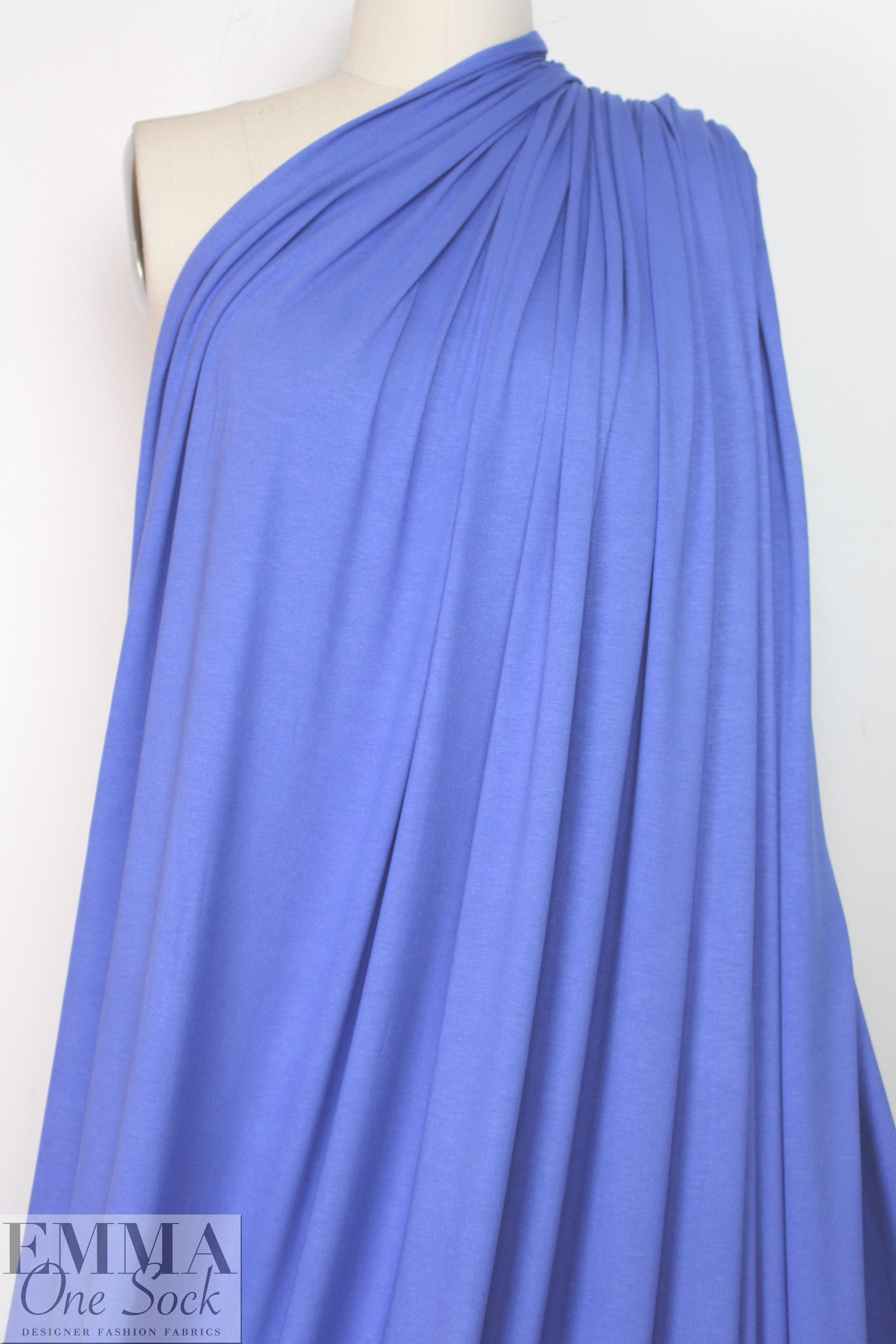 french blue 11 oz. rayon jersey 4-way 1.75 yd