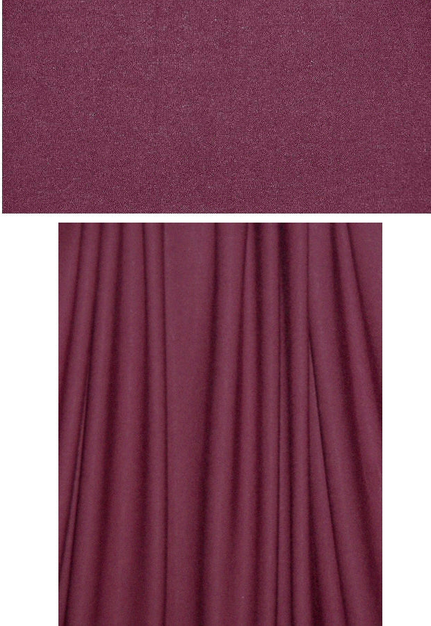 burgundy 11 oz. rayon jersey 4-way .75 yds