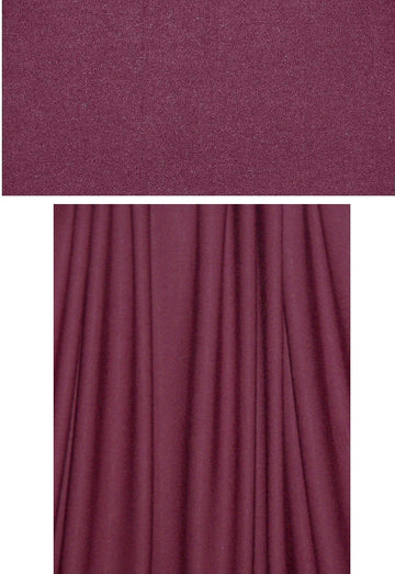 burgundy 11 oz. rayon jersey 4-way .75 yds