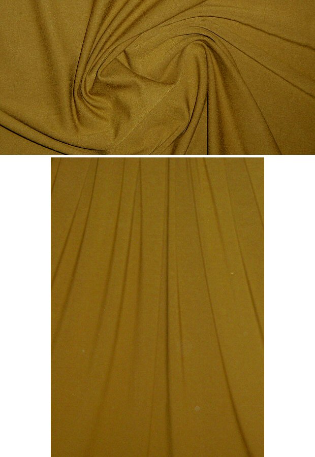 dark dijon 11 oz. rayon jersey 4-way 1 yard