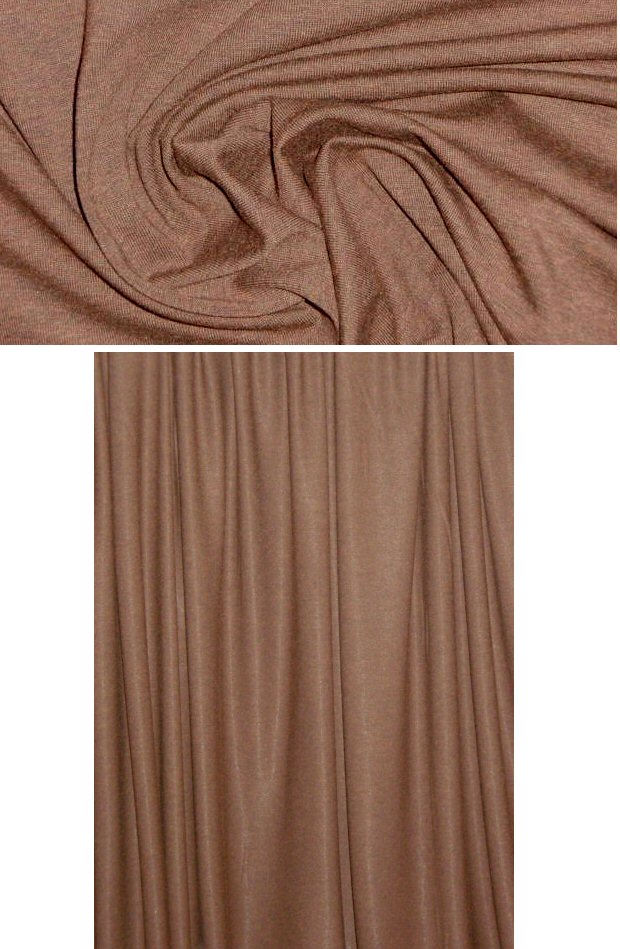 sienna heather 11 oz. rayon jersey 4-way 1.75 yd
