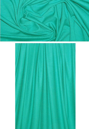 bright jade 11 oz. rayon jersey 4-way .75 yds