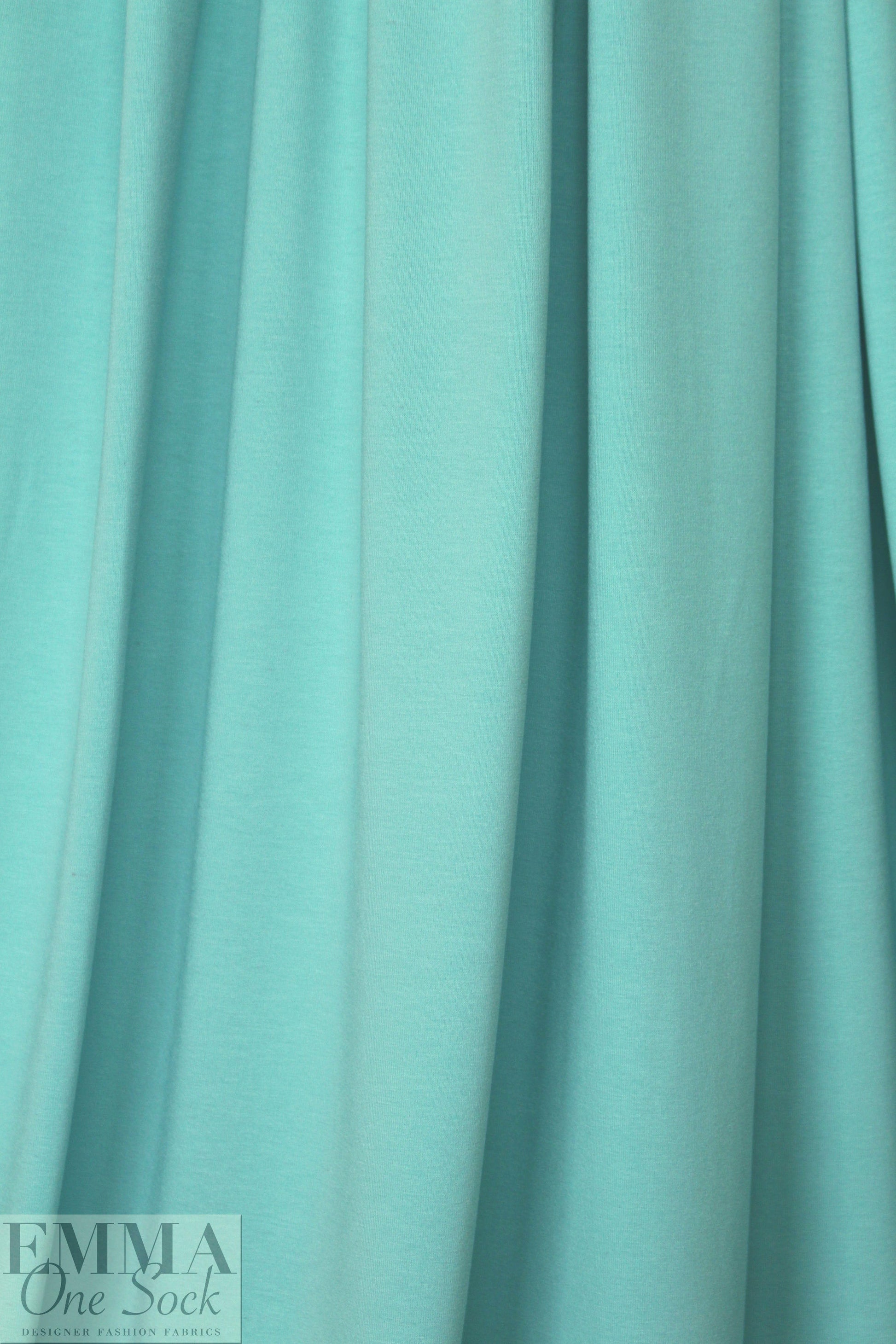 light robins egg 11 oz. rayon jersey 4-way .70 yds