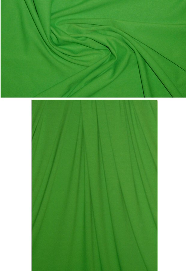 kelly green 14 oz. rayon jersey 4-way