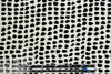 viscose/nylon black dots on white woven .75 yds
