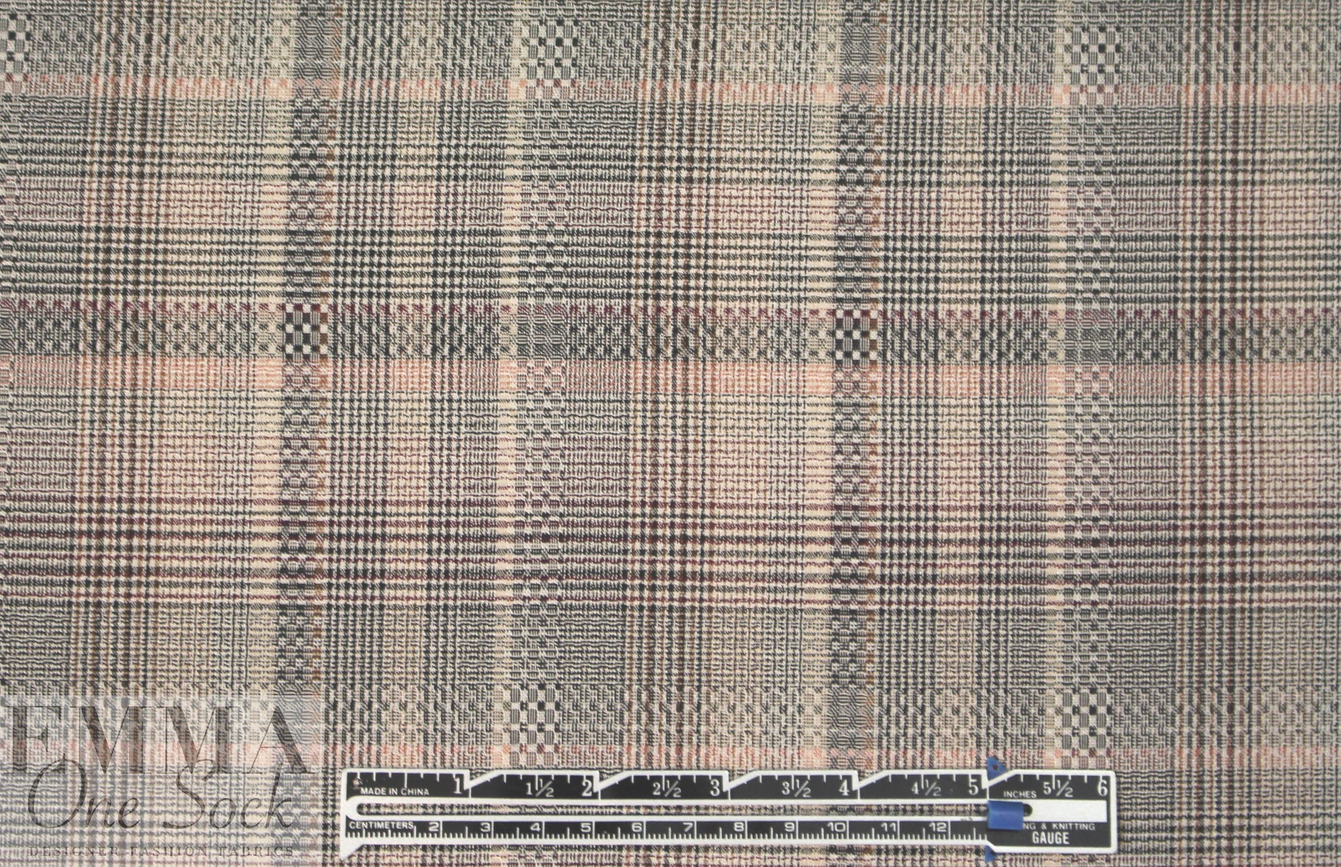 famous designer drapey viscose plaid textured woven