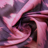 Italian D+G 'boho dye' ramie voile - raspberry/sangria .5 yds