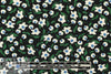 fern/blue/white mini floral viscose woven 1.5 yds