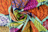 'paper lanterns' viscose woven - multicolor, Oeko-tex cert. 1 yard