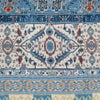 Johnny W@s 'boho blues' rayon crepe woven 1.625 yds