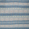 Johnny W@s 'boho blues' rayon crepe woven 1.625 yds