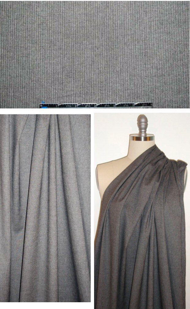 CA designer stretch wool blend striped woven 1.875 yd