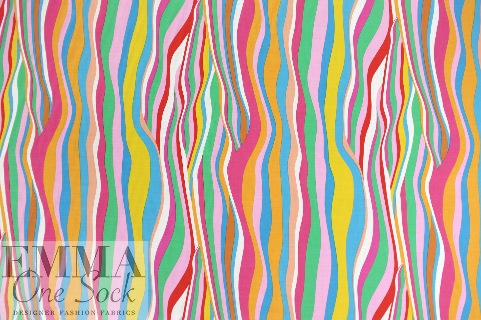 'striped confection' linen look rayon woven, Oeko-Tex certified 2.125 yd