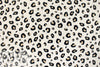 'spotted Bengal' slub rayon stretch woven - ecru/black 1.75 yd
