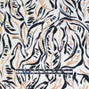 'earthy foliage' rayon blend lightweight textured woven 1.625 yd