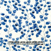 'blue leaf' linen-look slub rayon woven 1.75 yds
