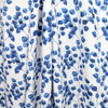'blue leaf' linen-look slub rayon woven .875 yds