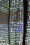 Renata brushed plaid poly/wool coating - lagoon/nutmeg 2.375 yd