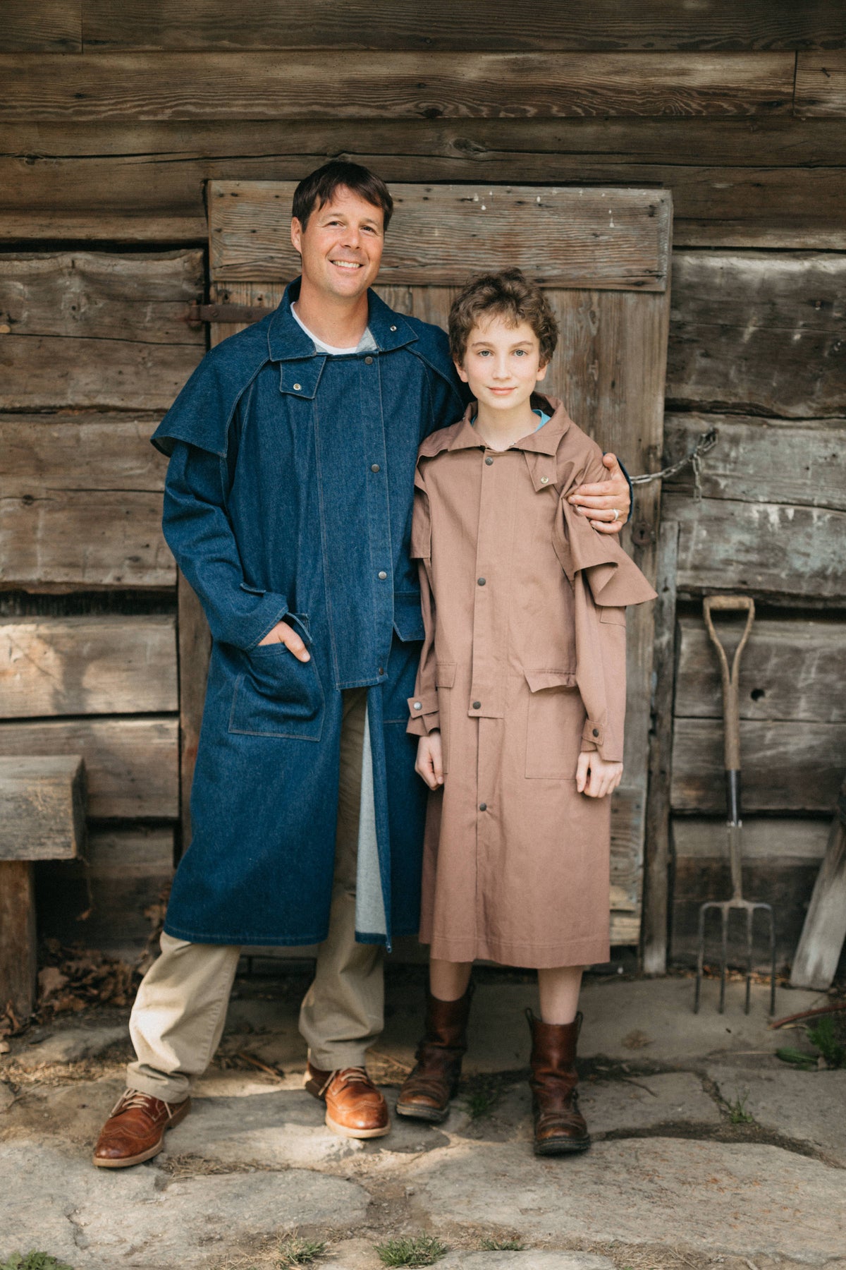 Digital Sewing Pattern - 137 Australian Drover's Coat by Folkwear