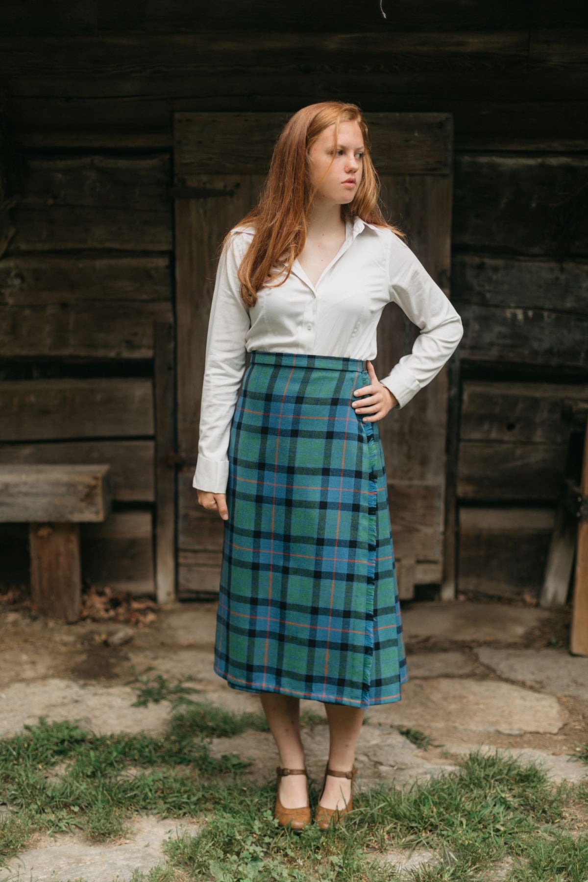 Digital Sewing Pattern - 152 Scottish Kilts by Folkwear