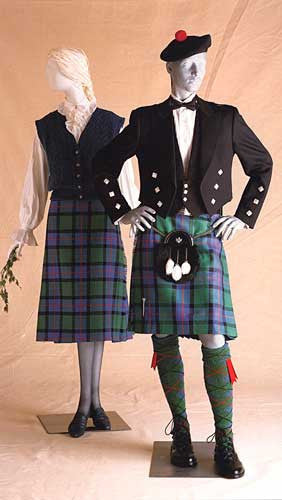 Digital Sewing Pattern - 152 Scottish Kilts by Folkwear