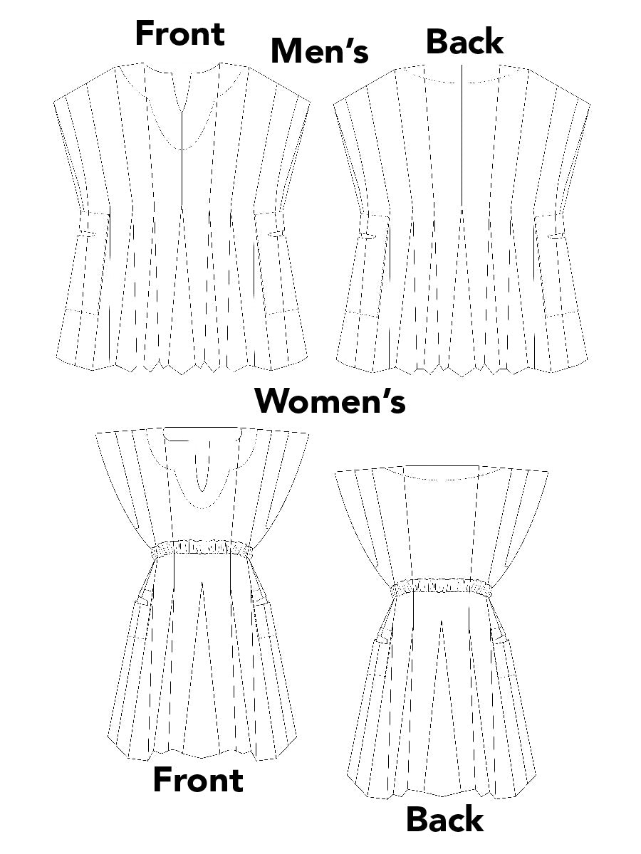 Digital Sewing Pattern - 158 Ghanaian Smock by Folkwear