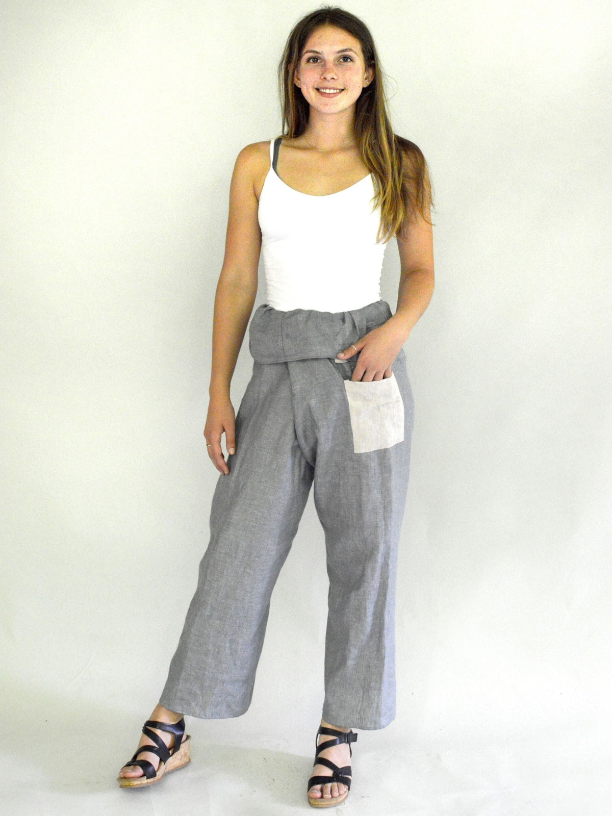 Digital Sewing Pattern - 161 Thai Fisherman Pants by Folkwear