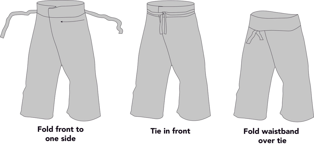 Digital Sewing Pattern - 161 Thai Fisherman Pants by Folkwear