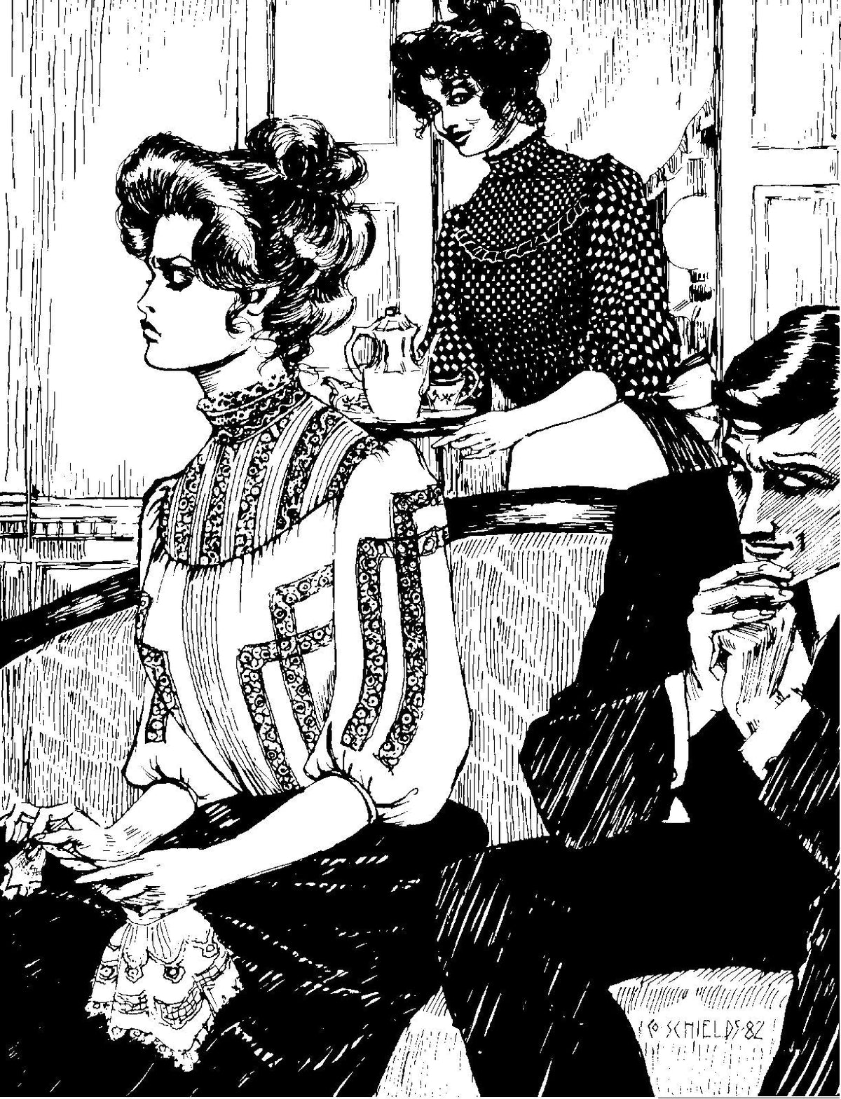 Digital Sewing Pattern - 205 Gibson Girl Blouse by Folkwear