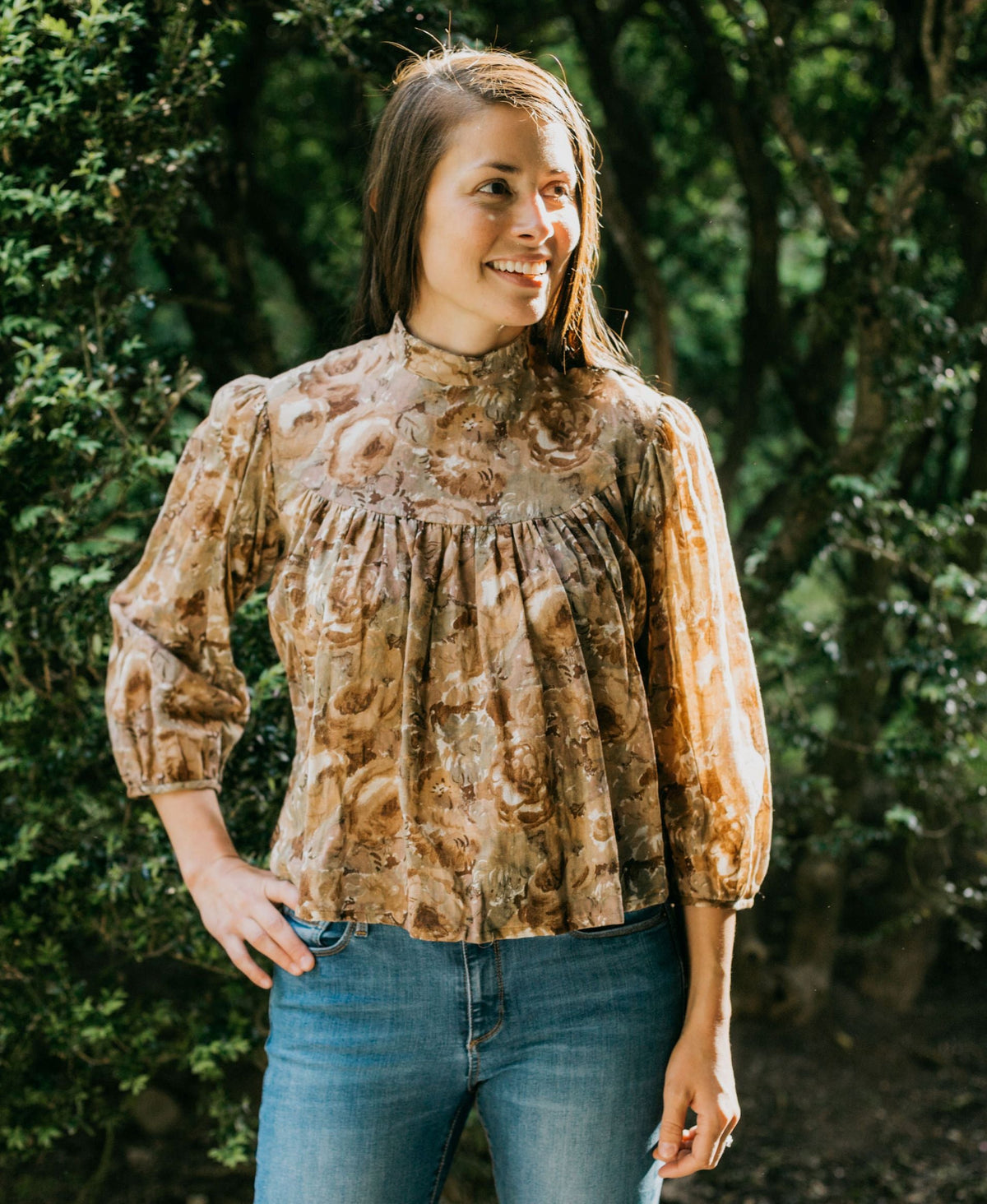 Digital Sewing Pattern - 205 Gibson Girl Blouse by Folkwear