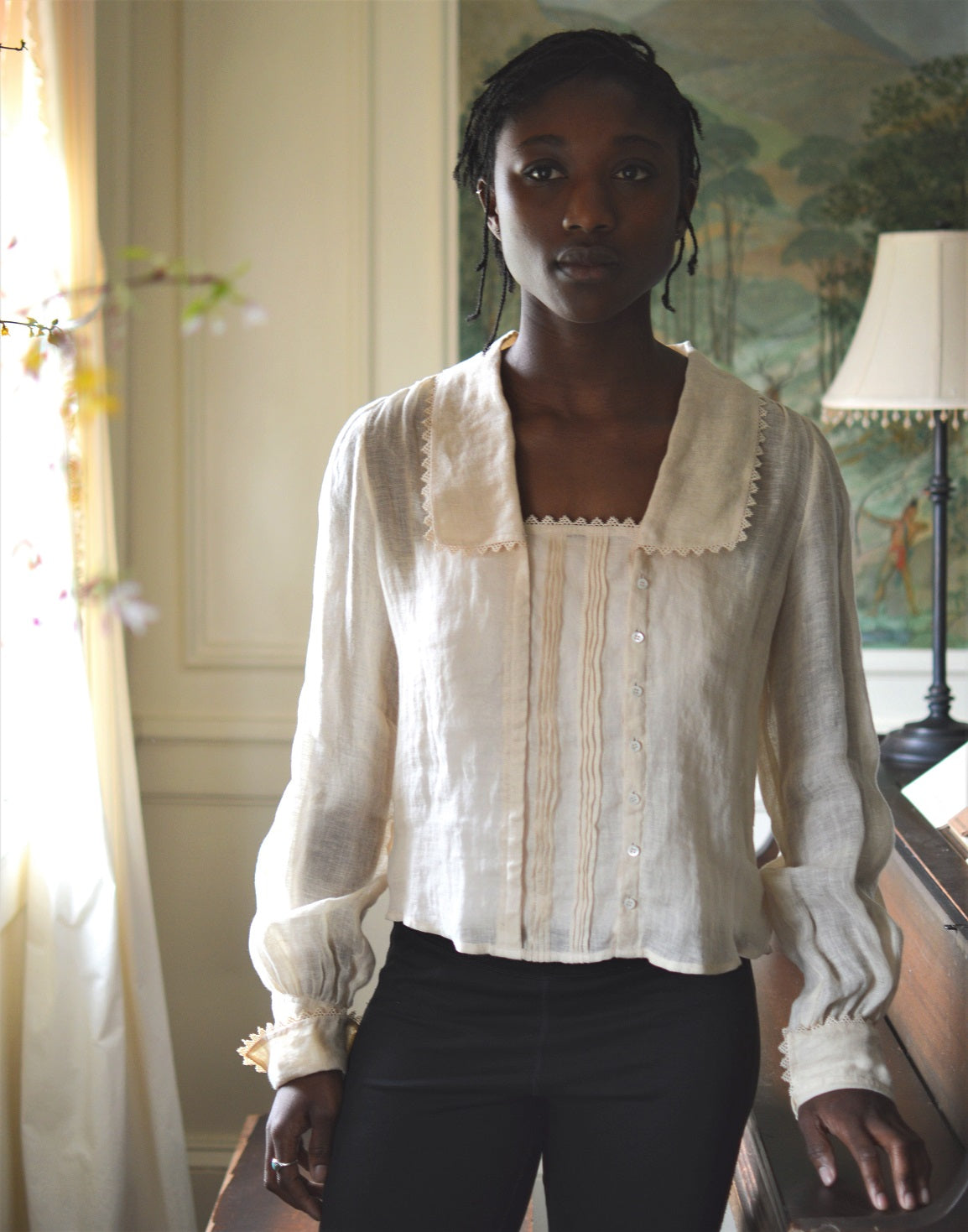 Digital Sewing Pattern - 210 Armistice Blouse by Folkwear