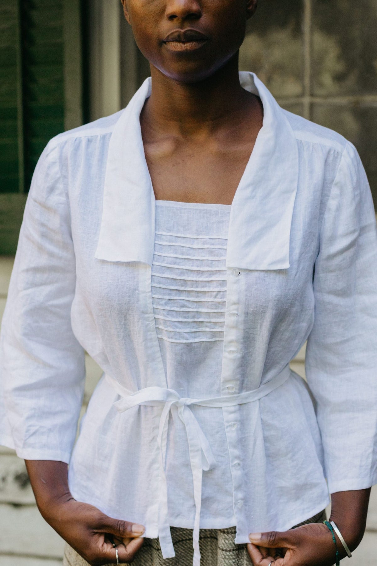 Digital Sewing Pattern - 210 Armistice Blouse by Folkwear