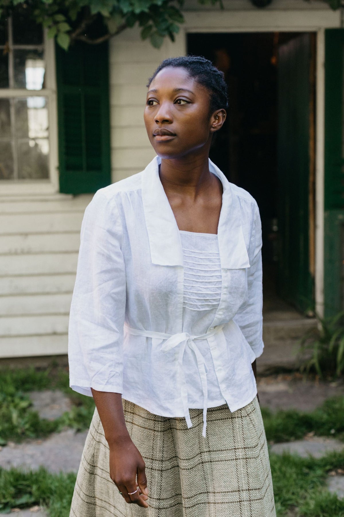 Digital Sewing Pattern - 210 Armistice Blouse by Folkwear