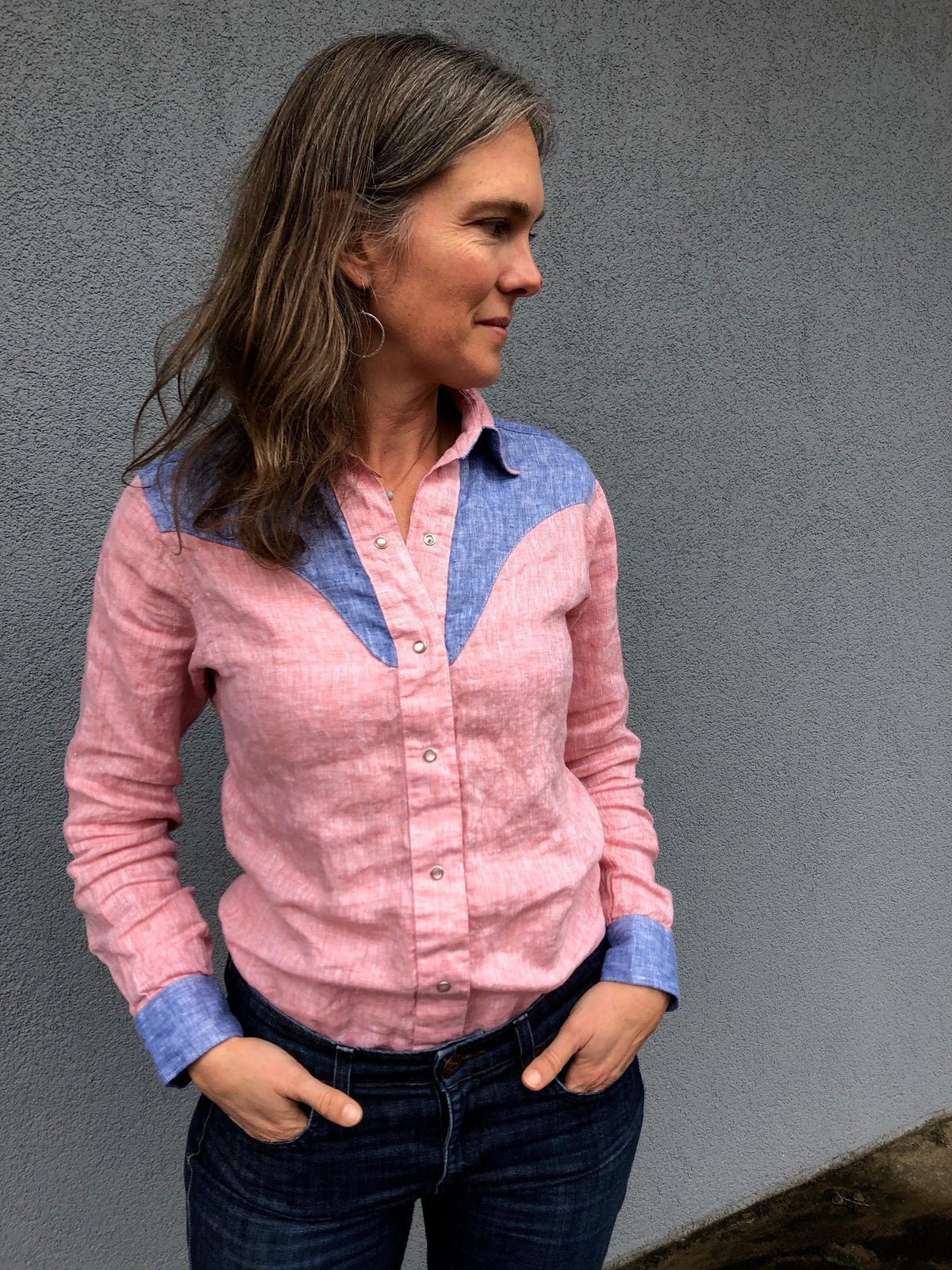 Digital Sewing Pattern - 212 Five Frontier Shirts - PDF pattern by Folkwear