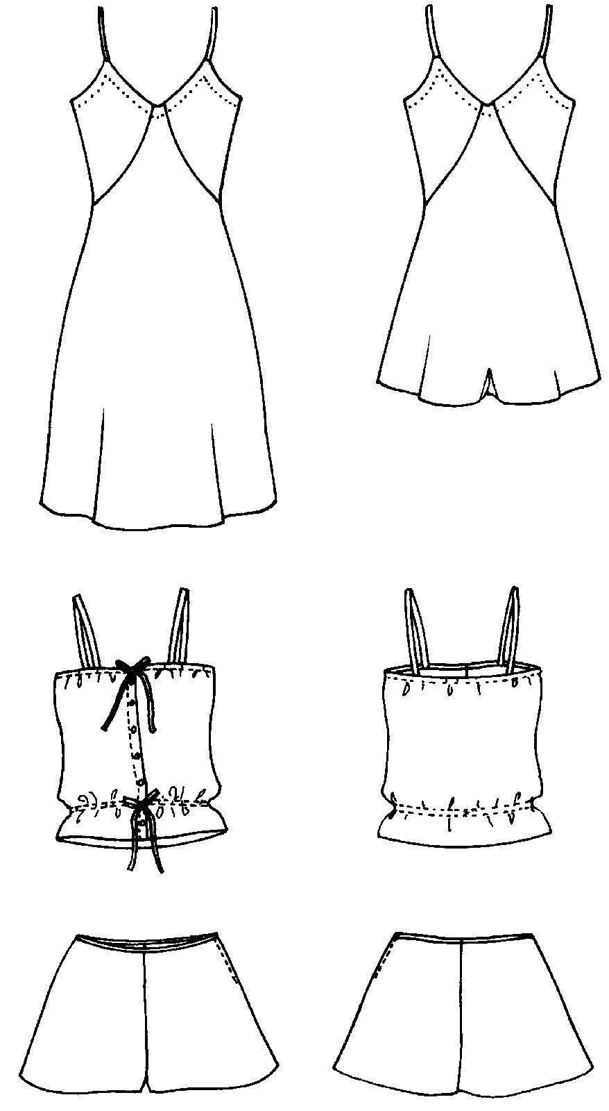Digital Sewing Pattern - 219 Intimacies by Folkwear
