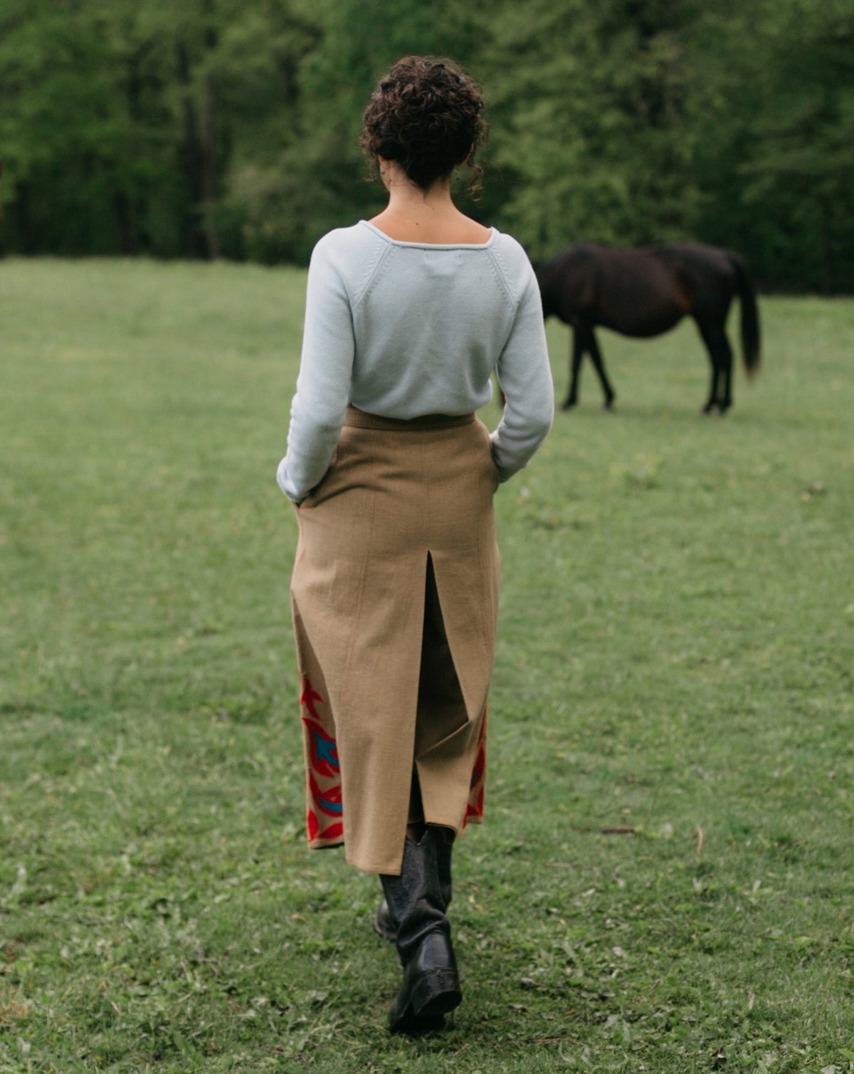 Digital Sewing Pattern - 231 Big Sky Riding Skirt by Folkwear