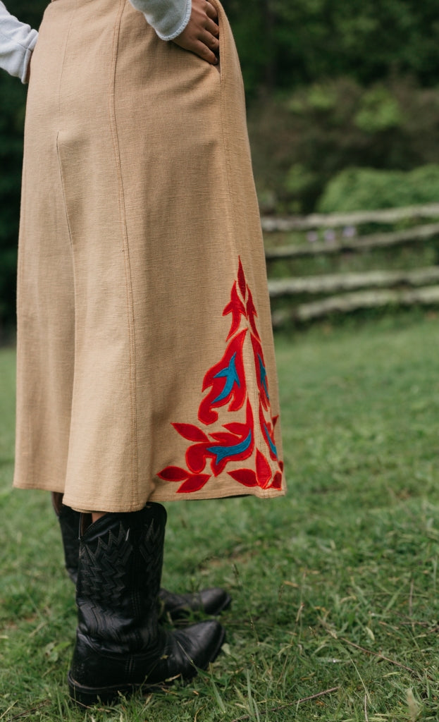 Digital Sewing Pattern - 231 Big Sky Riding Skirt by Folkwear